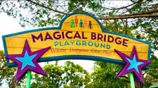 Magical Bridge Playground sign